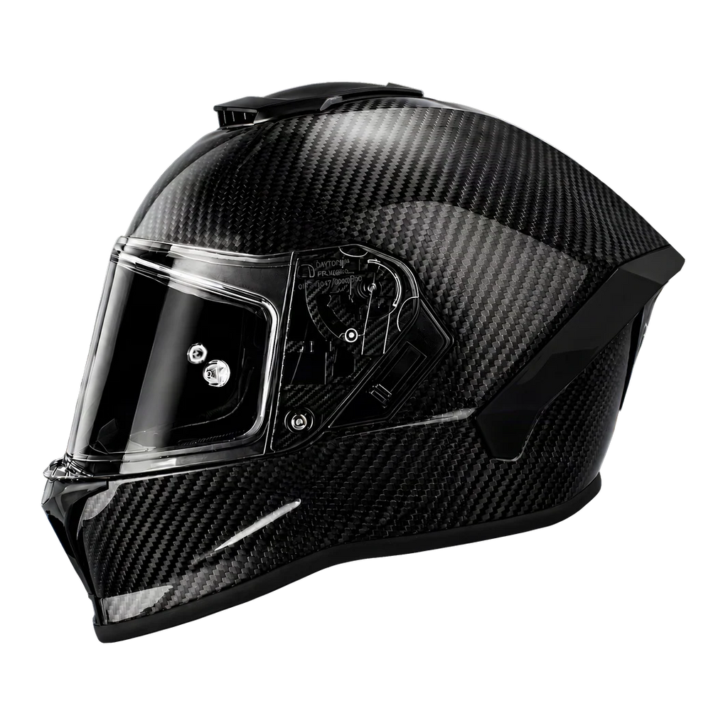 D.O.T. & ECE Daytona Viper- Grey Carbon Fiber