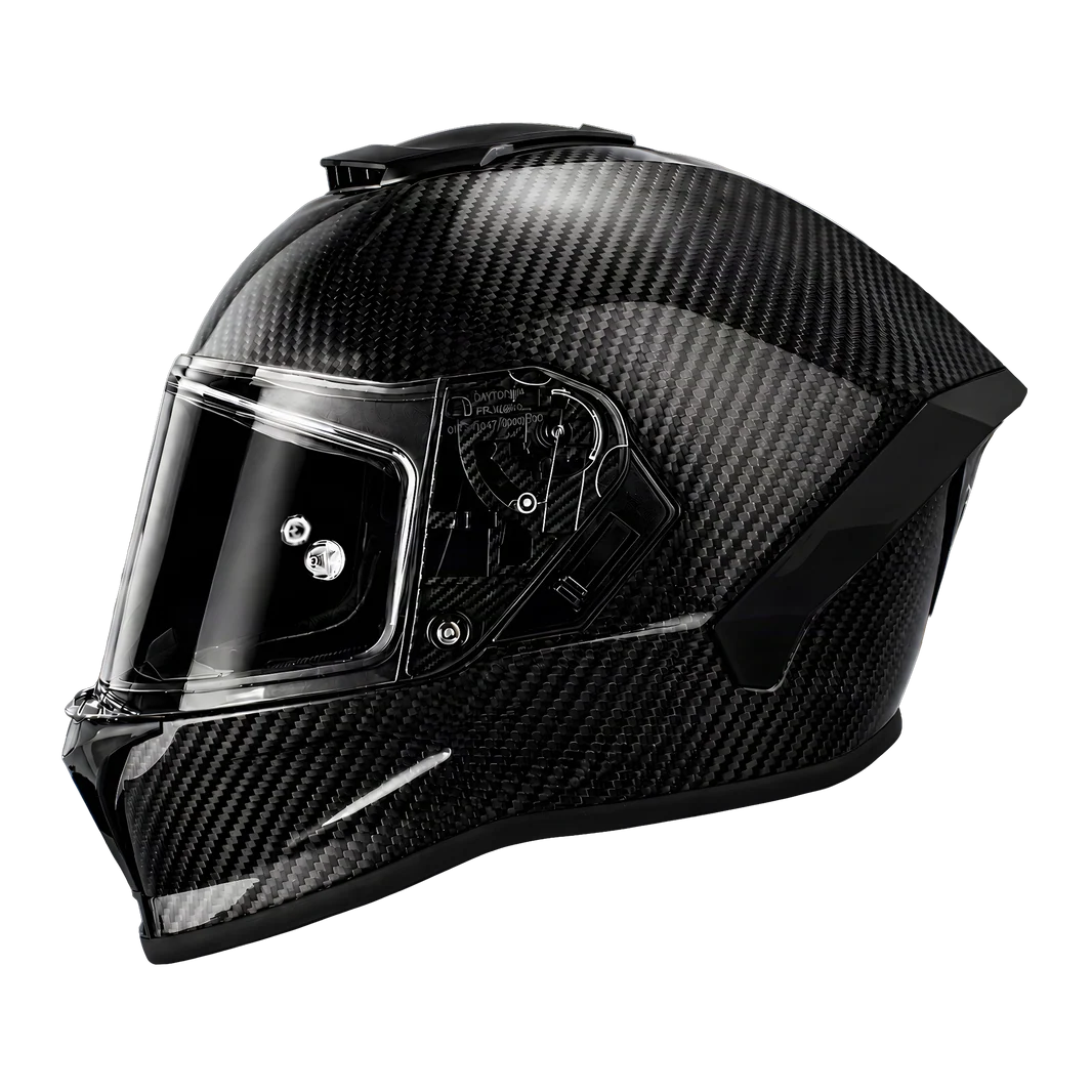 D.O.T. & ECE Daytona Viper- Grey Carbon Fiber