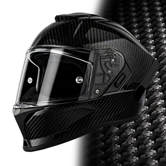 D.O.T. & ECE Daytona Viper- Grey Carbon Fiber
