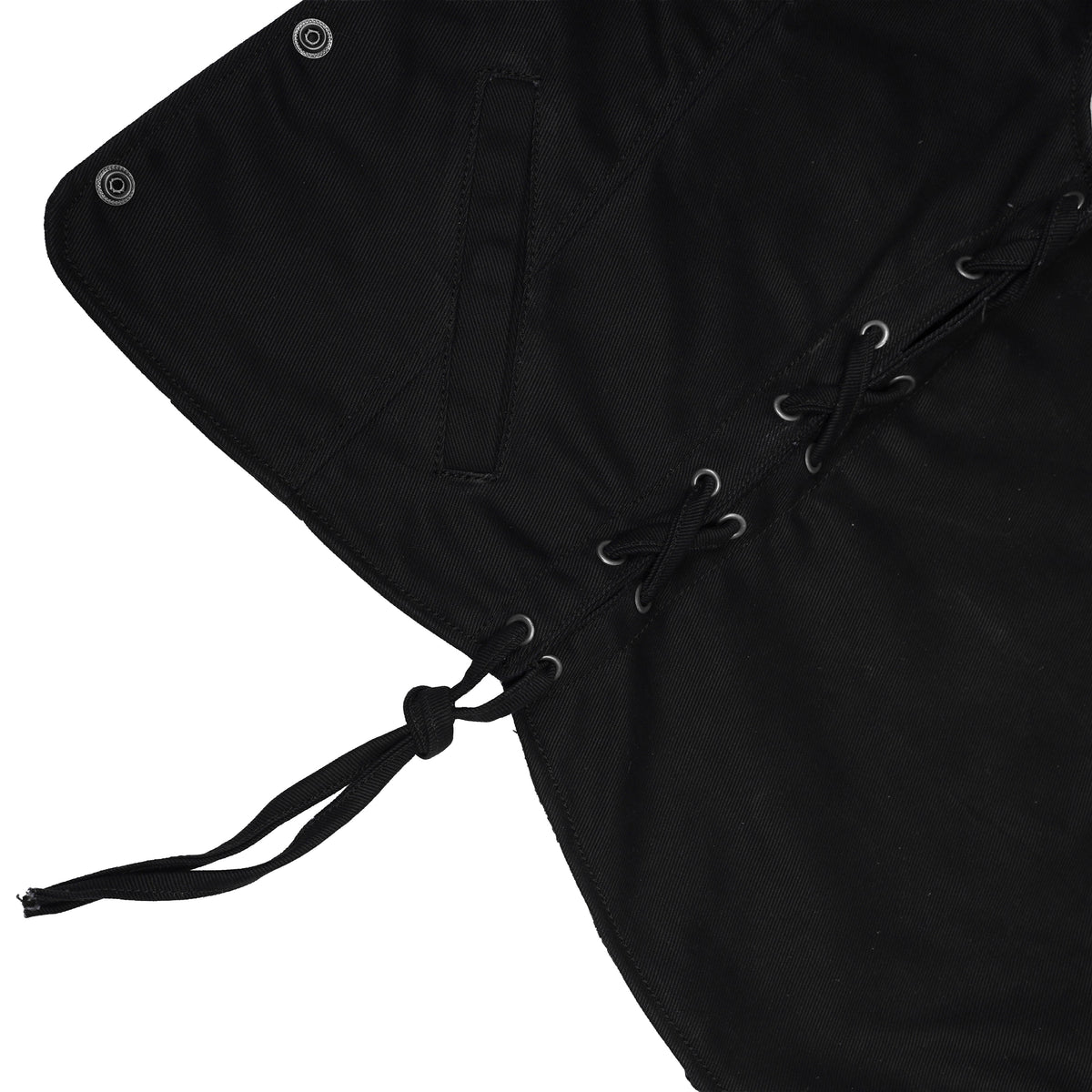 Women's Denim Longer Body ¾ Vest - Side Laces