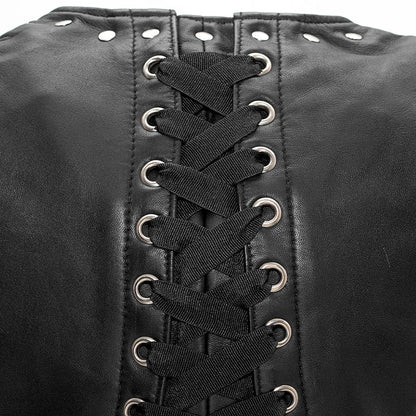 Empress Women's Motorcycle Leather Vest